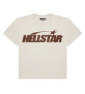 Hellstar Classic Logo Gel Tee Cream/Brown
